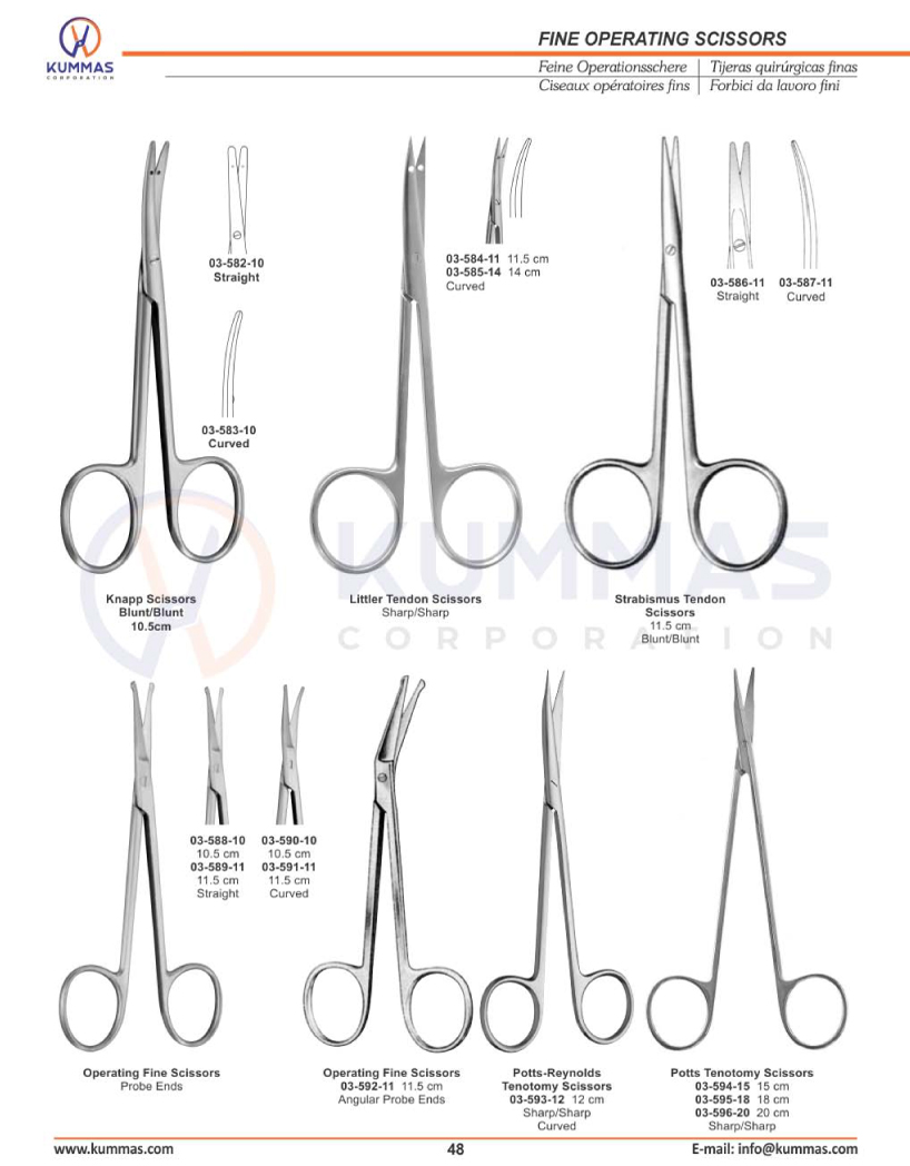 Fine Operating Scissors