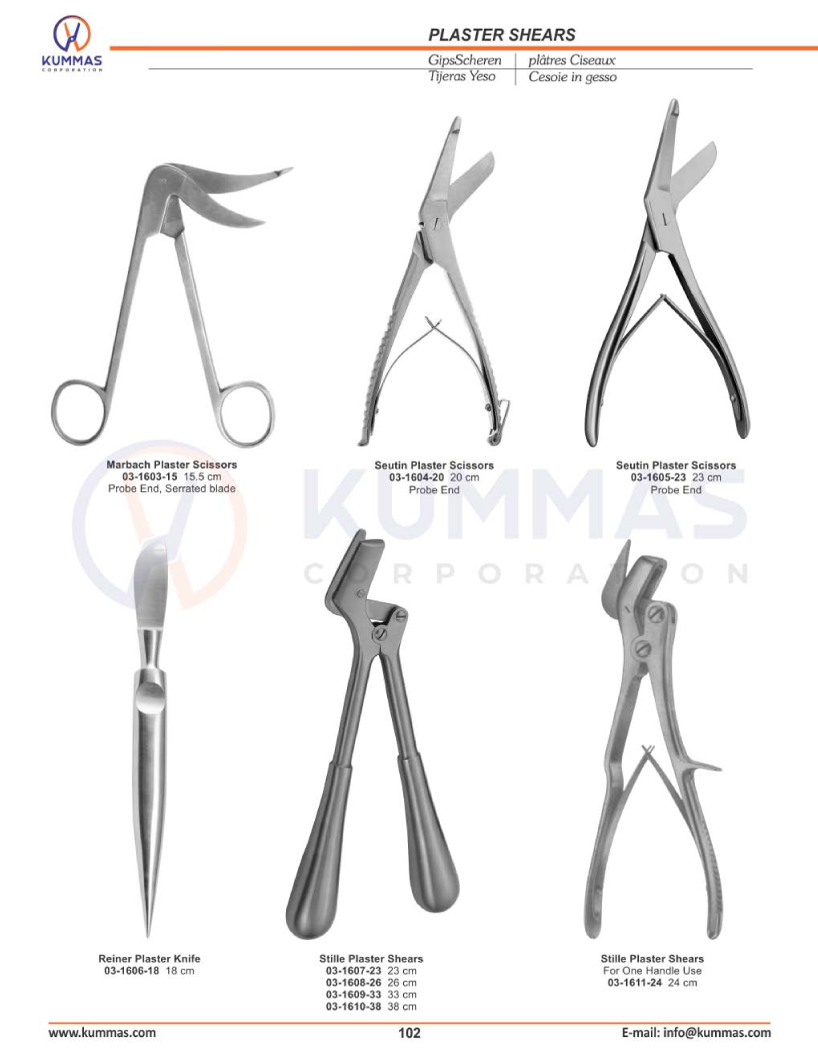 Plaster Shears