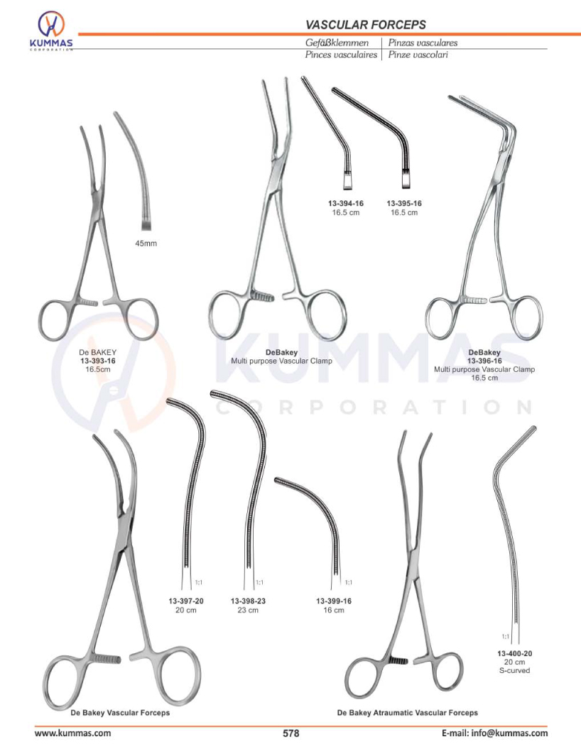 Vascular Forceps