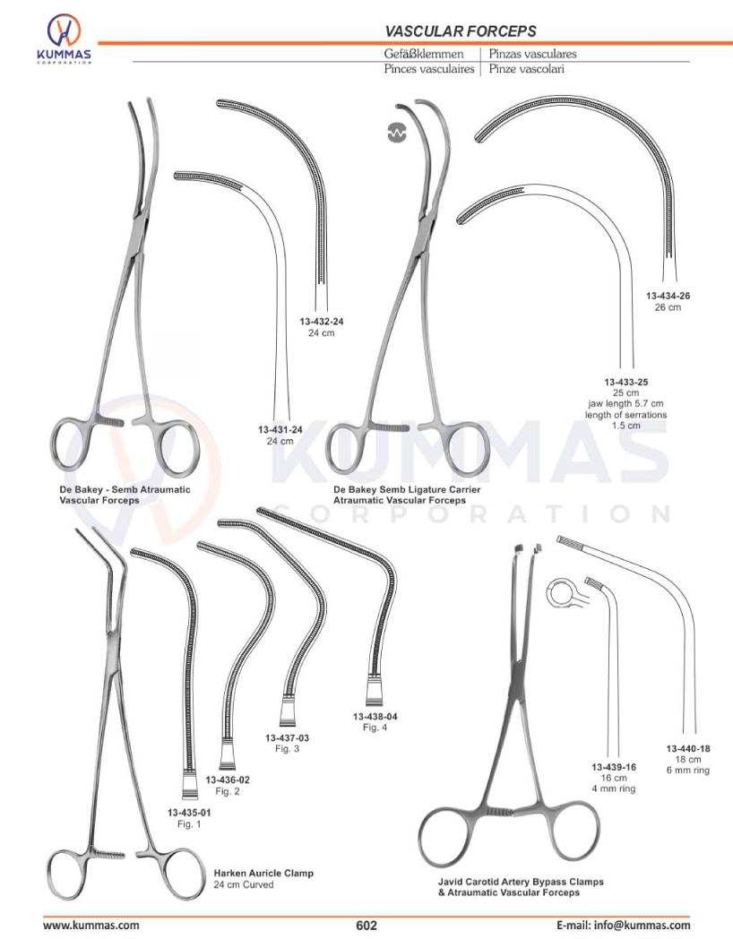 Vascular Forceps