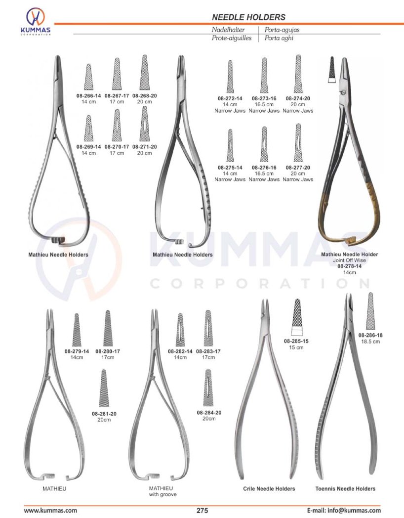 NEEDLE HOLDERS