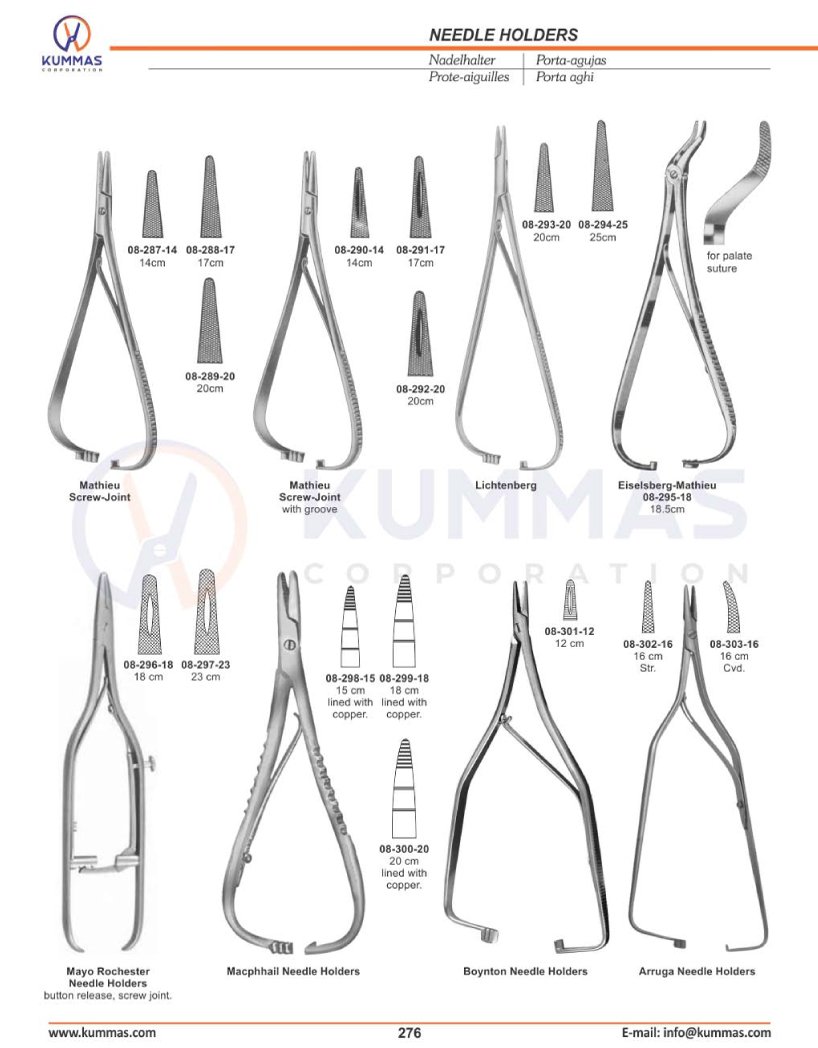NEEDLE HOLDERS