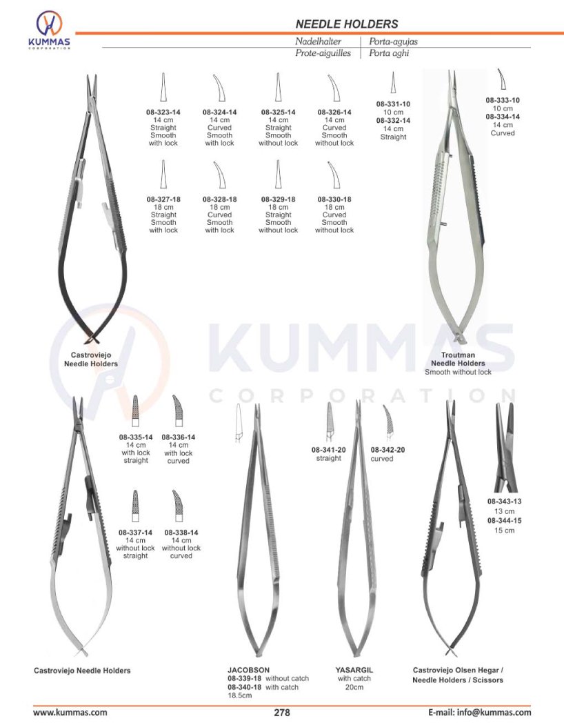 NEEDLE HOLDERS