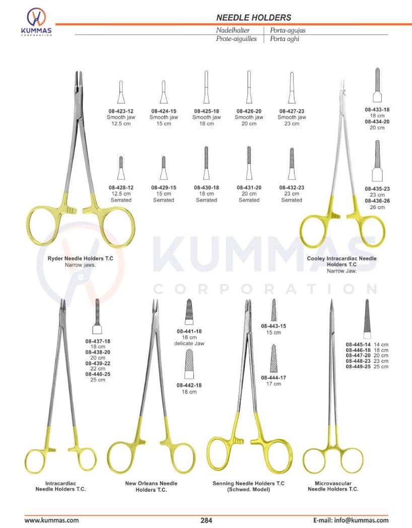 NEEDLE HOLDERS