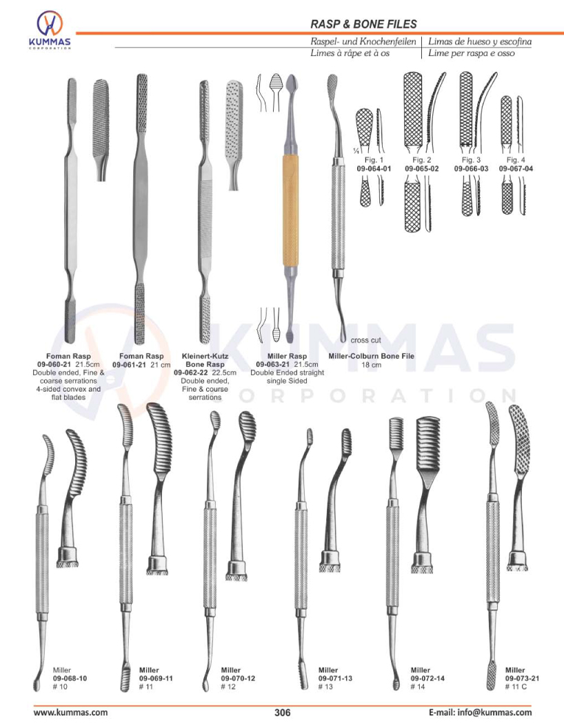 RASP& BONE FILES