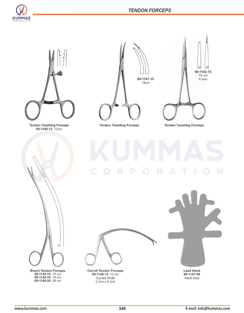 Tendon Forceps