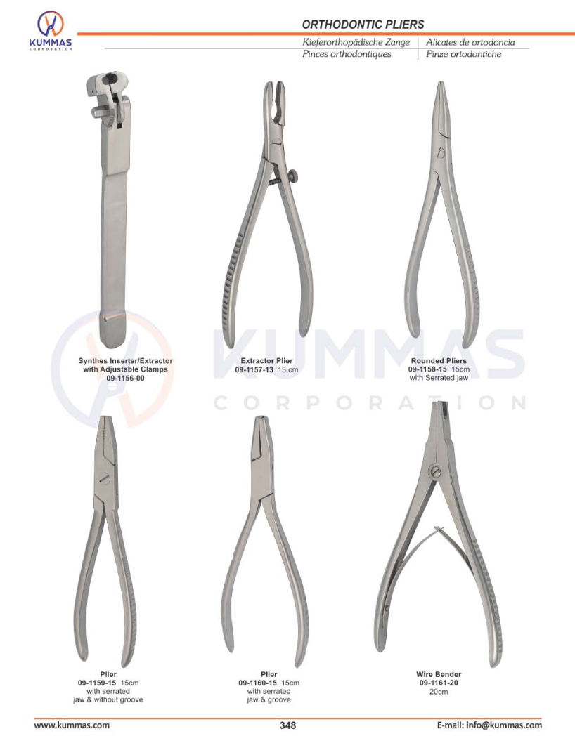 Orthodontic Pliers