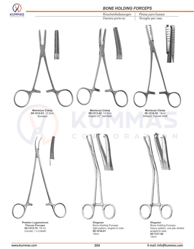Bone Holding Forceps