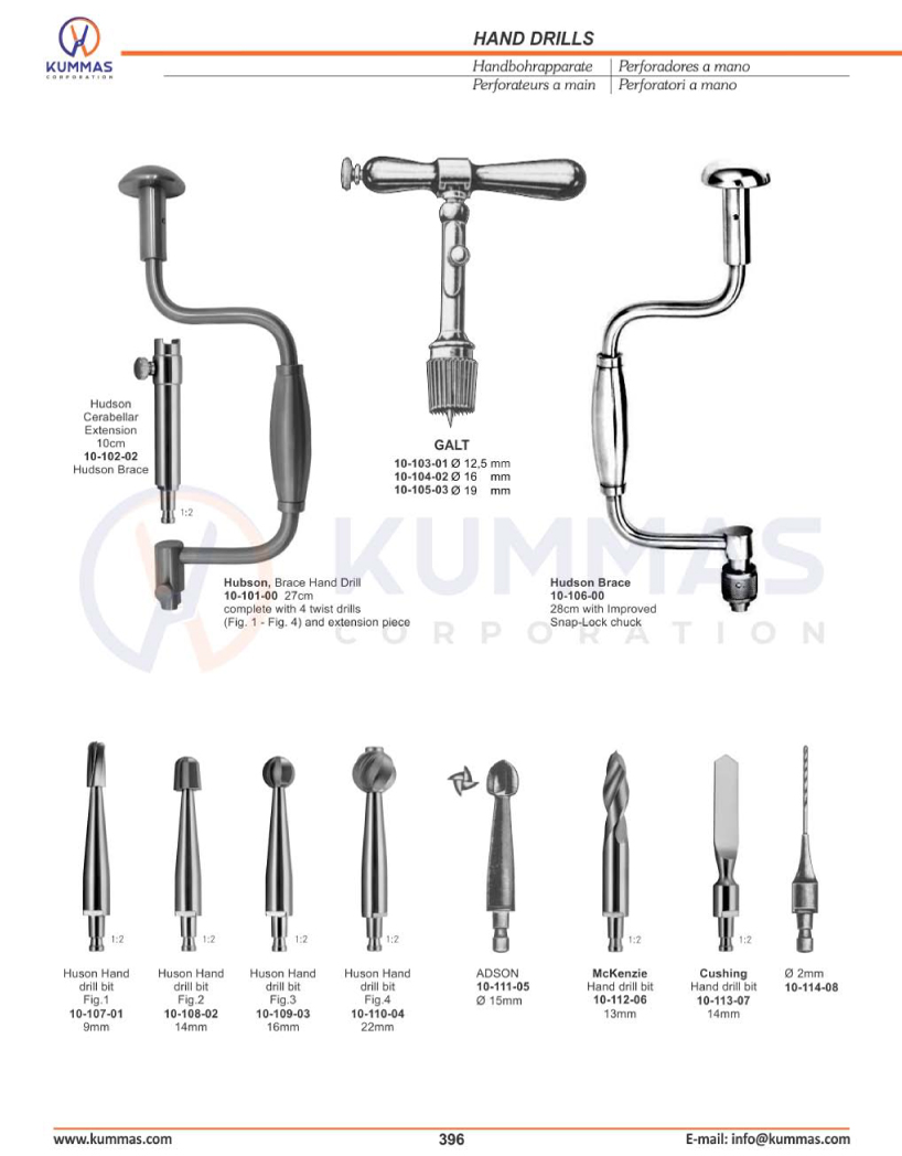 Hand drills
