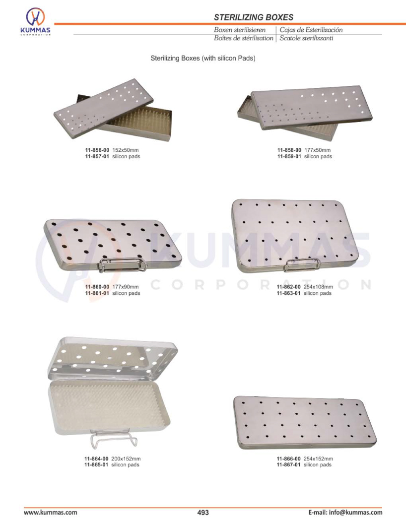 Sterilizing Boxes
