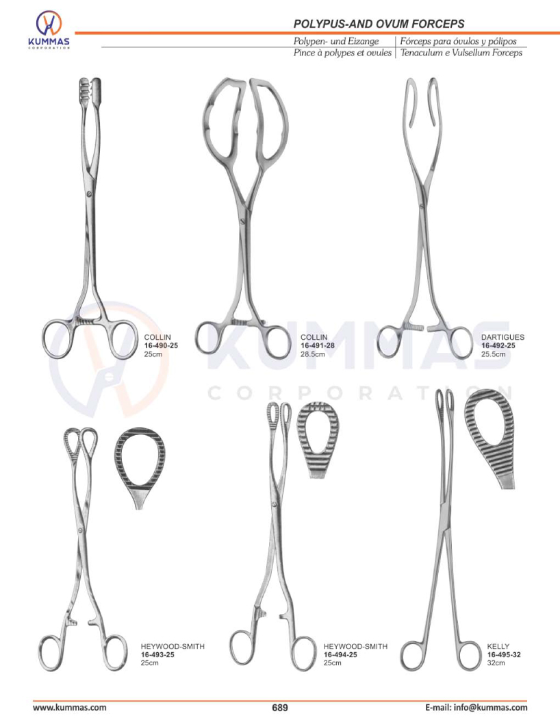 Polypus-And Ovum Forceps